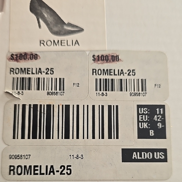 Aldo Women's Zebra Print Heels - Picture 9 of 9